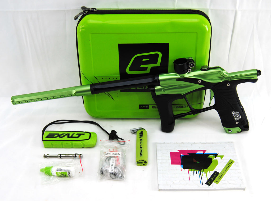 Planet Eclipse Ego LV1 Paintball Gun Green / Orange-010-450