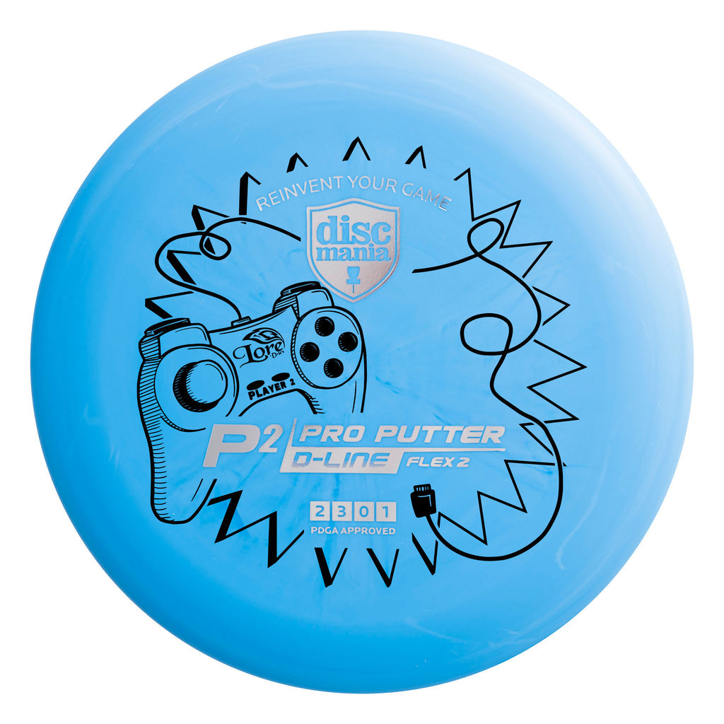 Discmania D-Line P2 Flex 2 Disc - Lore Controller Stamp