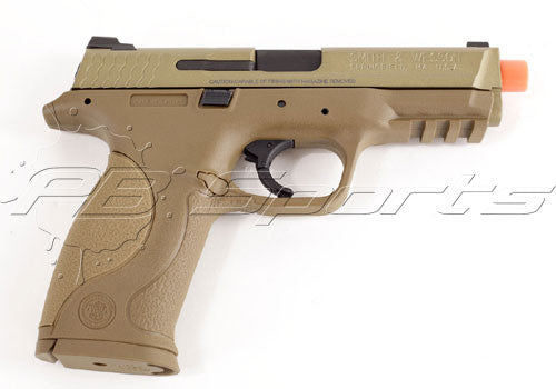 VFC Smith & Wesson Liscensed M&P9 Full Size Gas Blowback Airsoft Pistol Tan - VFC