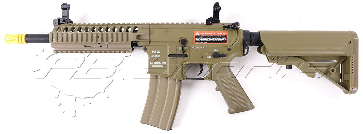 Classic Army NF002P-DE M4 RIS EC1 Skirmish Nylon Fiber AEG - Dark Earth - Classic Army