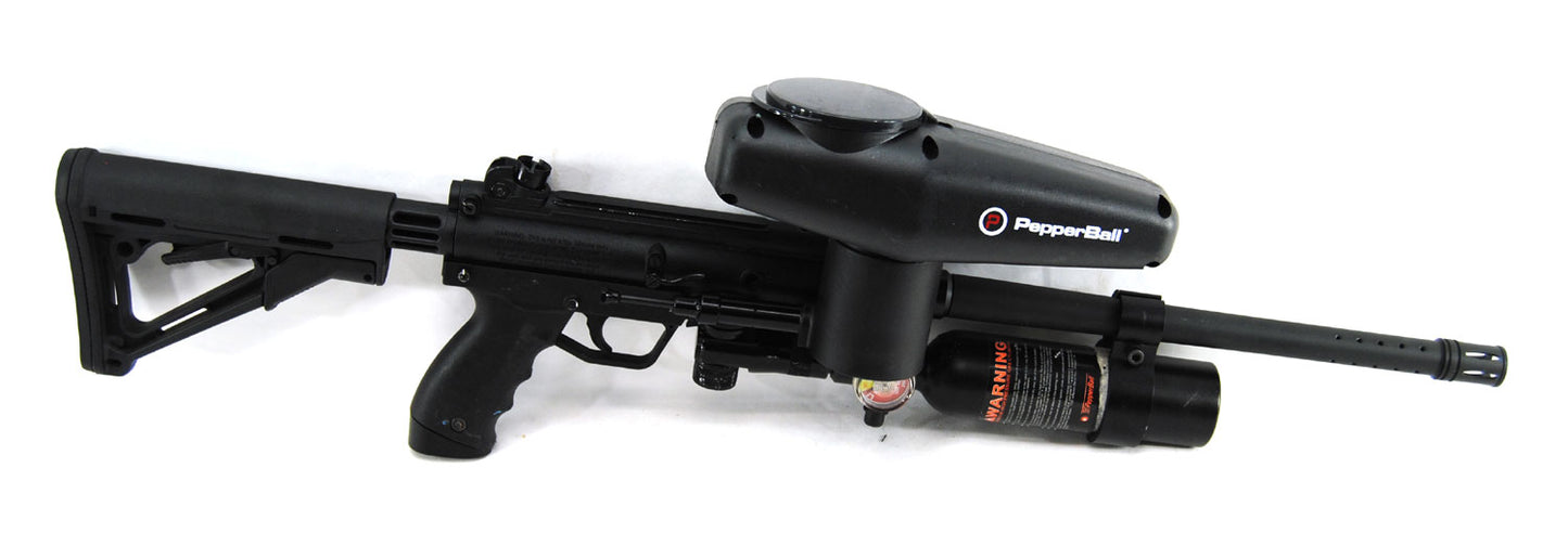 Used Pepperball Gun TAC 700 w/ E-Grip & FS 90 Degree Rotary On/Off ASA - Pepperball