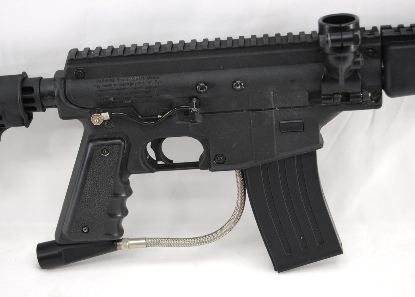 Used Tippmann U.S. Army Project Salvo w/ Flatline Barrel & Response Trigger - Black - Tippmann