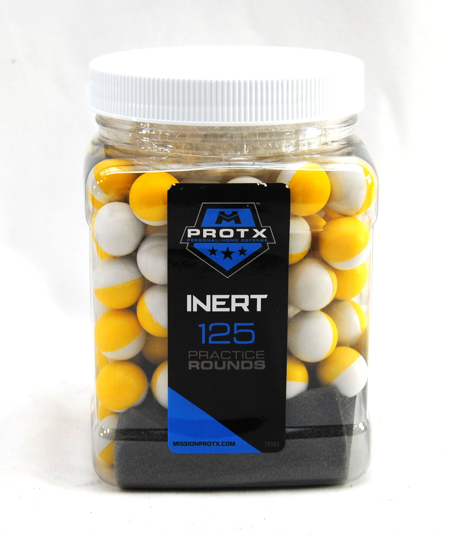 Mission Operational Munitions Inert Practice Rounds - 125 Rounds - Mission Less Lethal