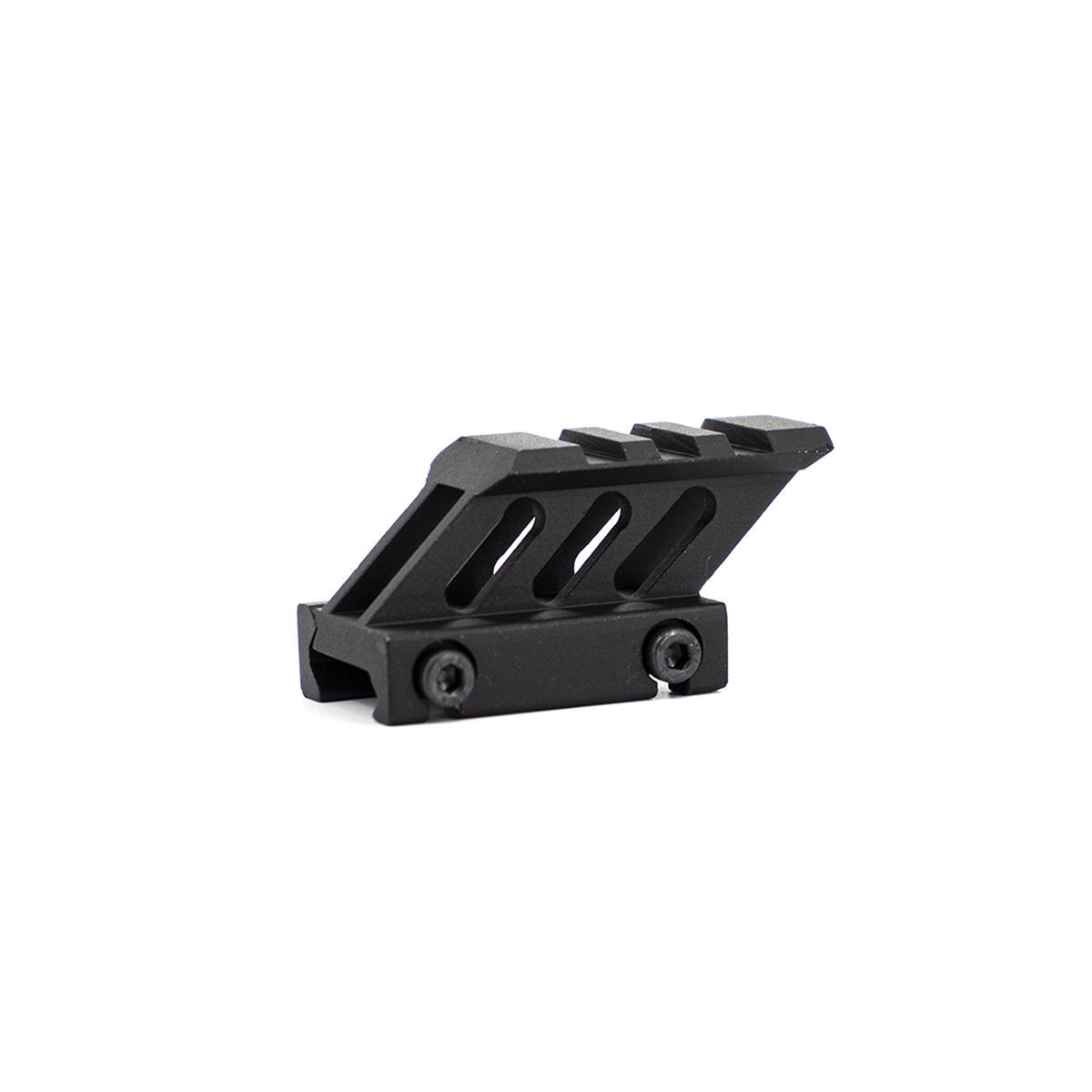 Valken 45 Degree Riser Mount 1" 3 Slots Airsoft Rifle Accessory - Black - Valken