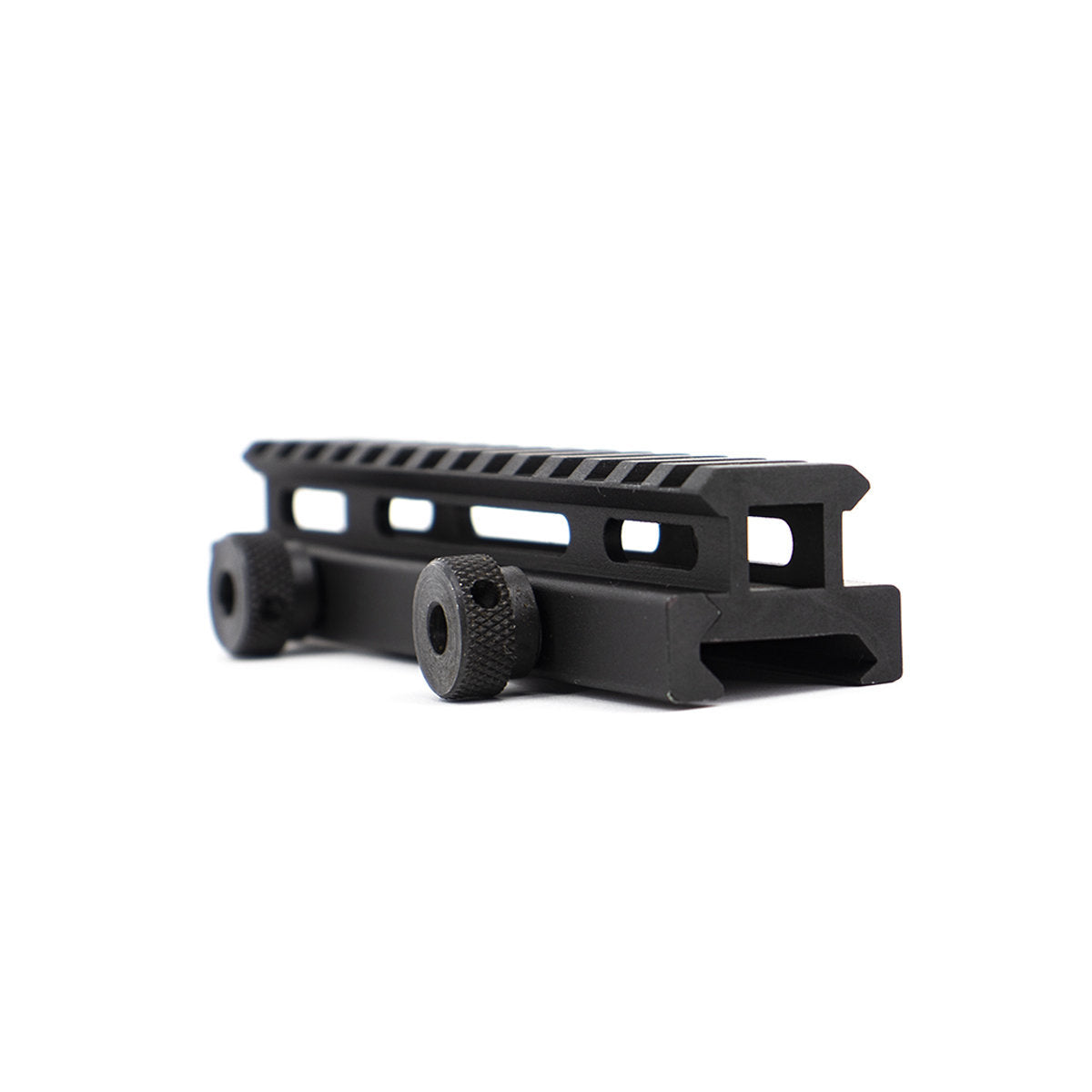 Valken Riser Mount 3/4" Airsoft Rifle Accessory w/ 14 Slots - Black - Valken