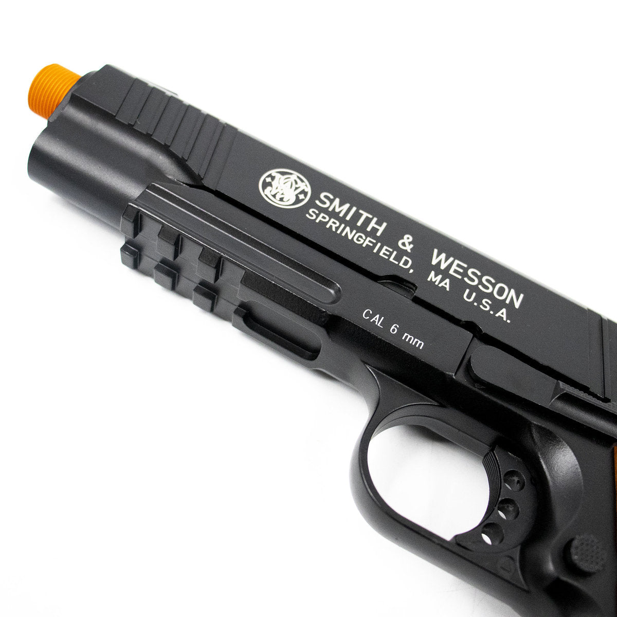 Valken / Smith & Wesson 1911 Tac Gen3 CO2 Blowback Airsoft Pistol - Black/Brown
