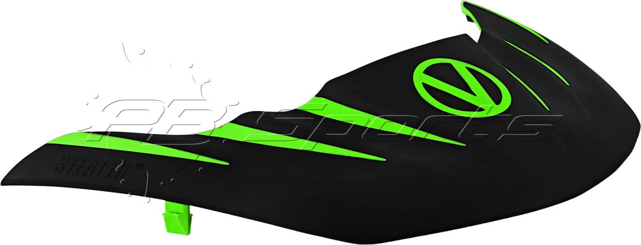 Virtue Vio Stealth Visor Black & Lime - Virtue