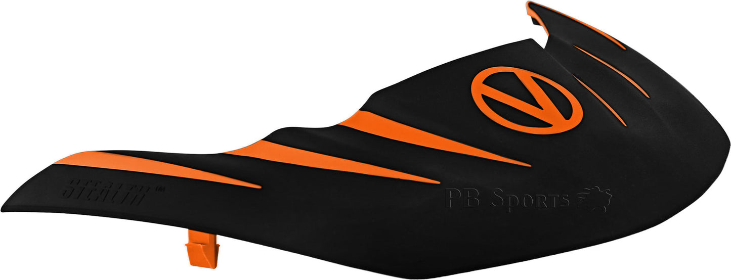 Virtue Vio Stealth Visor Orange & Black - Virtue
