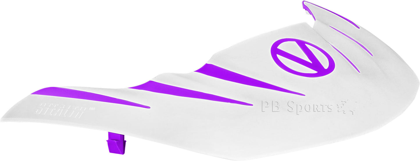 Virtue Vio Stealth Visor Purple & White - Virtue