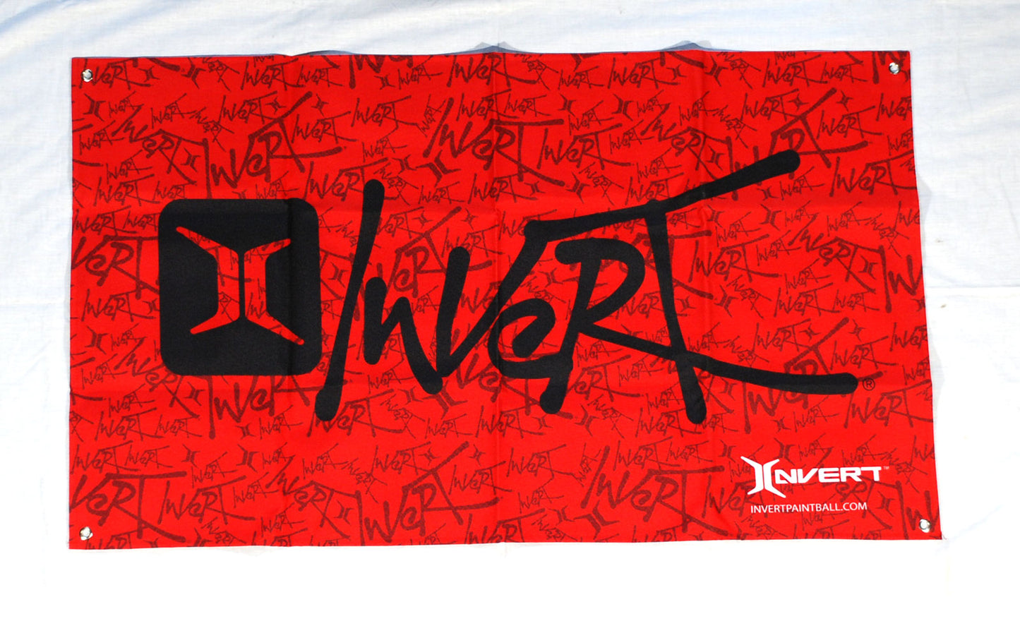 Invert Paintball Banner - Red - V-Force