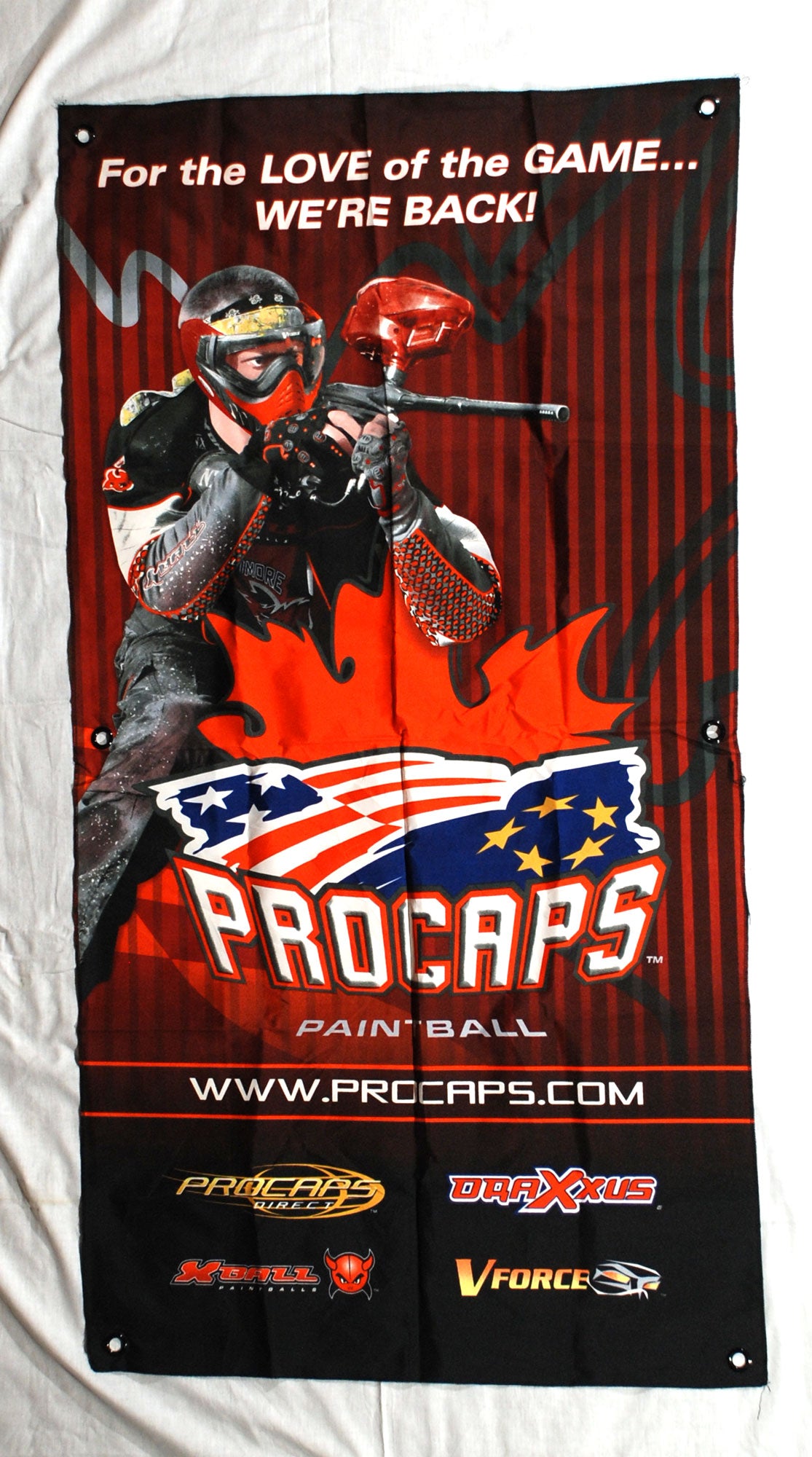 Procaps Banner - G.I. Sportz