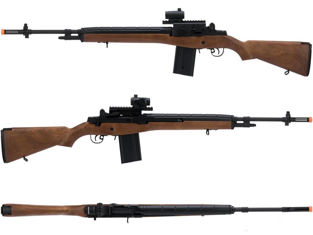 CYMA Sport M14 Airsoft AEG Rifle - Imitation Wood - Evike