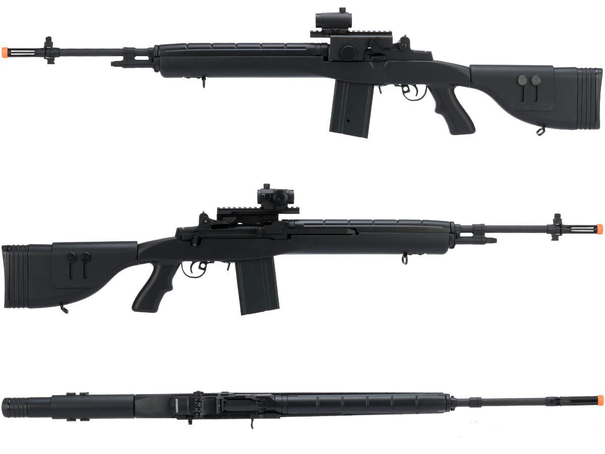CYMA Sport M14 DMR Airsoft AEG Rifle - Black