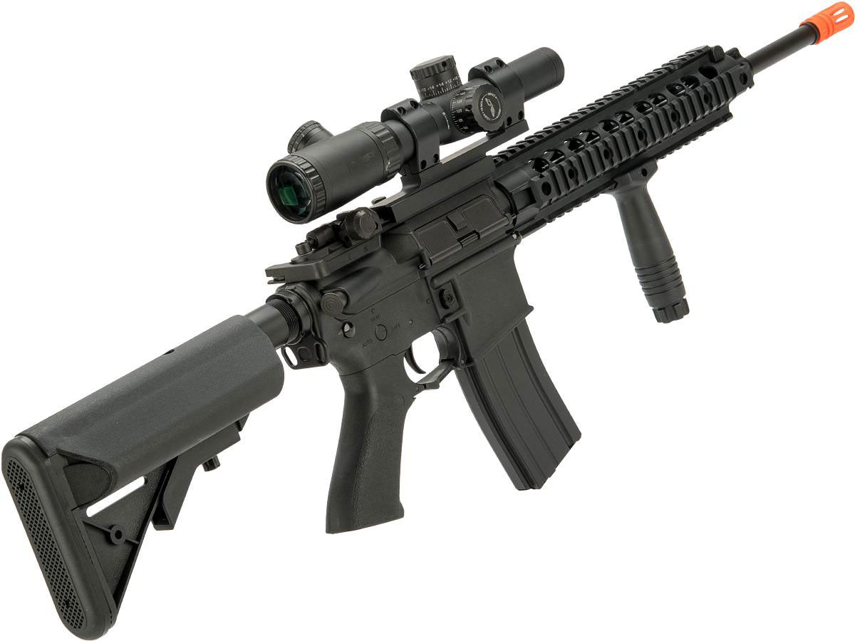 CYMA Sport M4 Airsoft AEG with 11" UX Handguard - Black - Evike