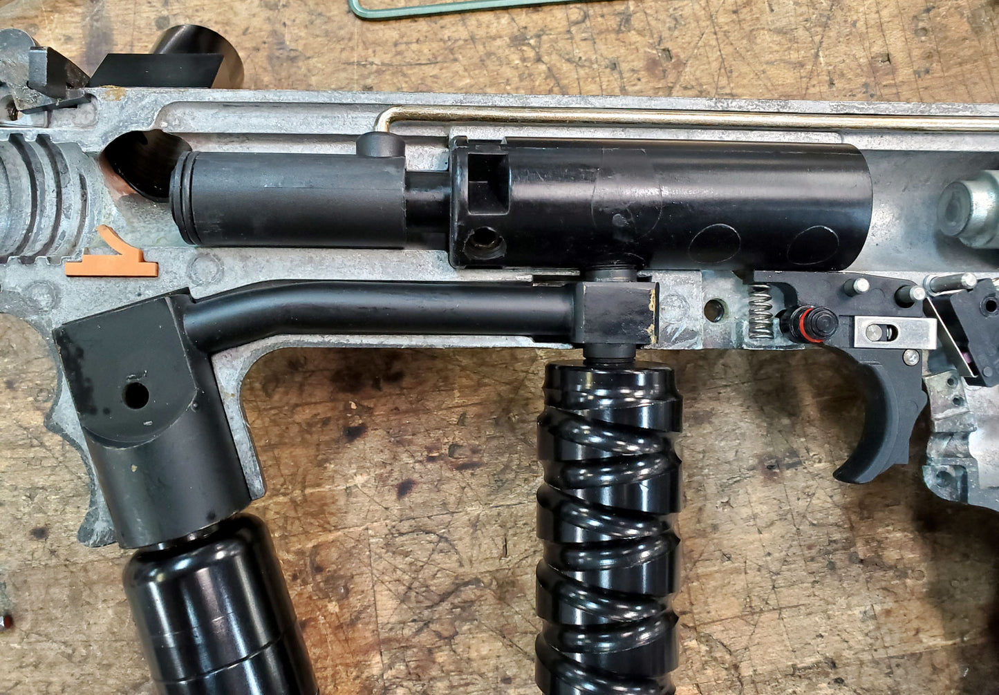 Used Tippmann 98 Custom Camo Paintball Gun with eBolt electronic kit - Tippmann Sports