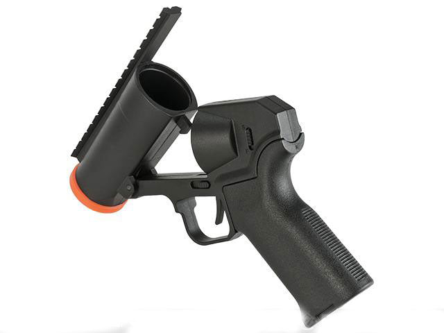 6mmProShop Airsoft Pocket Cannon Grenade Launcher Pistol (Package: Launcher + Matrix Mosquito "No Reset" Shell) - Evike