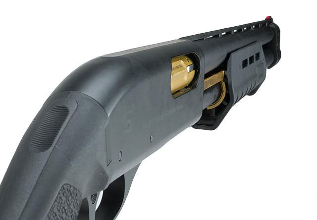 EMG Salient Arms Licensed M870 MKII Airsoft Training Shotgun - Magpul - Black