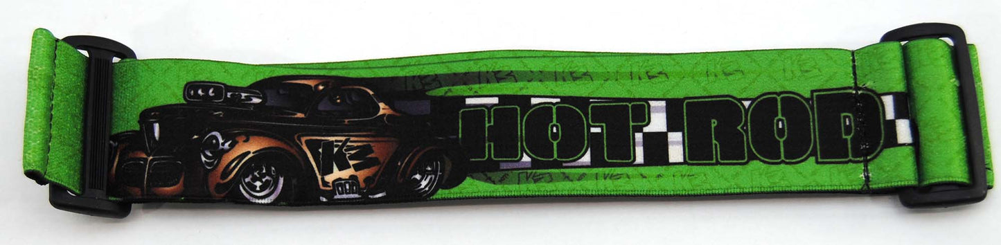 KM Goggle Strap - Hotrod - Green