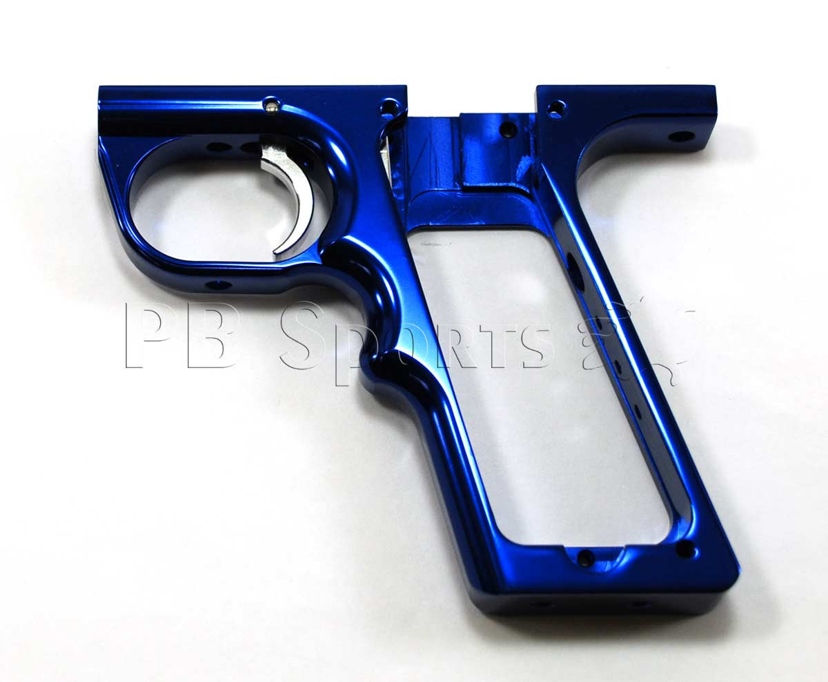 WDP Angel LCD single Finger Frame - Blue - Angel Paintball Sports