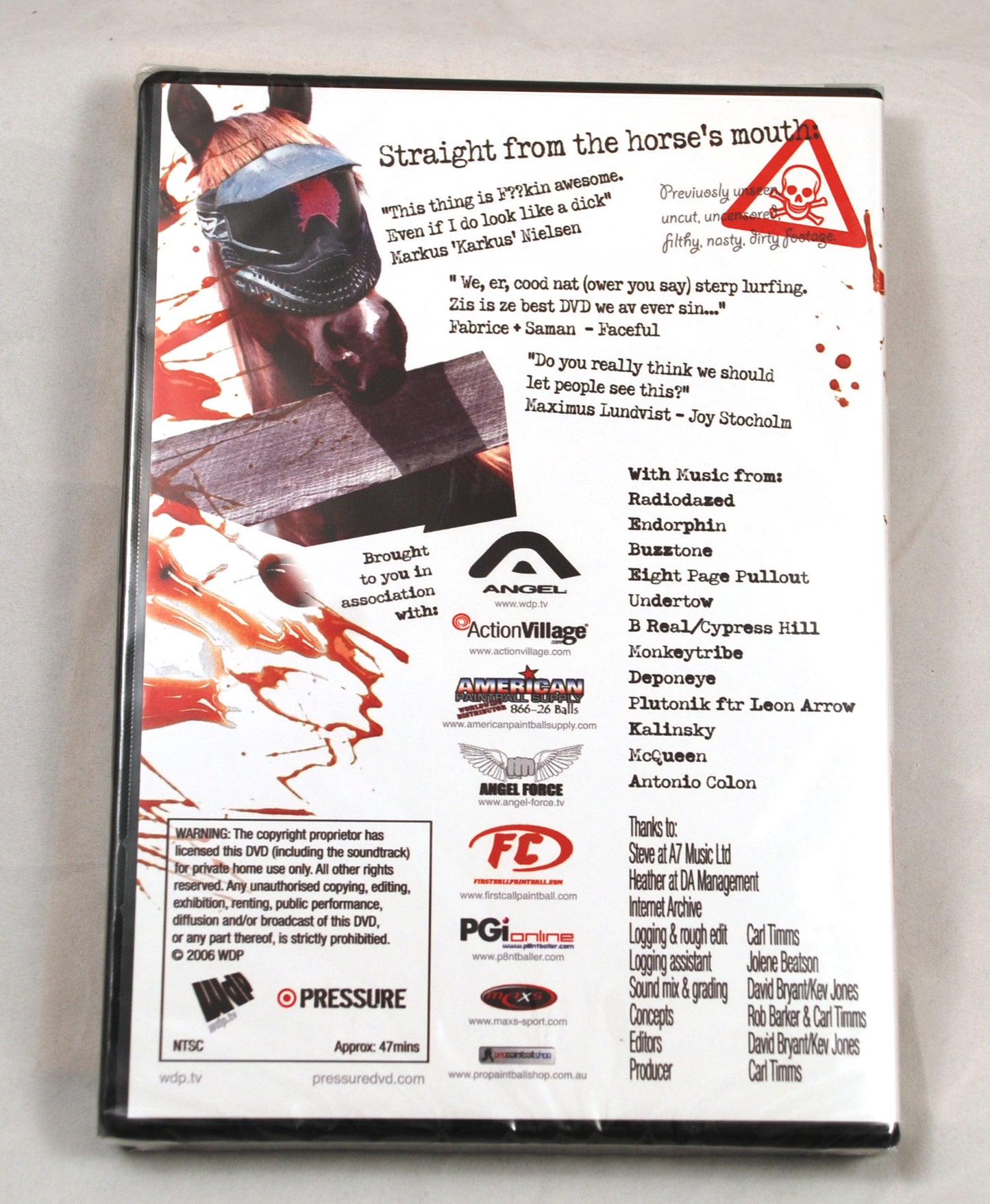 WDP Life - The Angels and the Demons DVD - Angel Paintball Sports