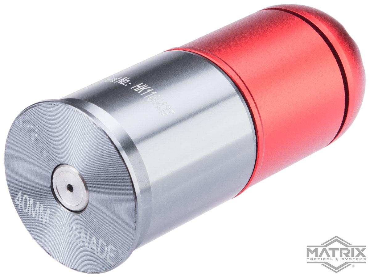 Matrix Mosquito NRS2 "No Reset" CNC Aluminum 40mm Airsoft Gas Launcher Grenade (Capacity: 120 Rounds)
