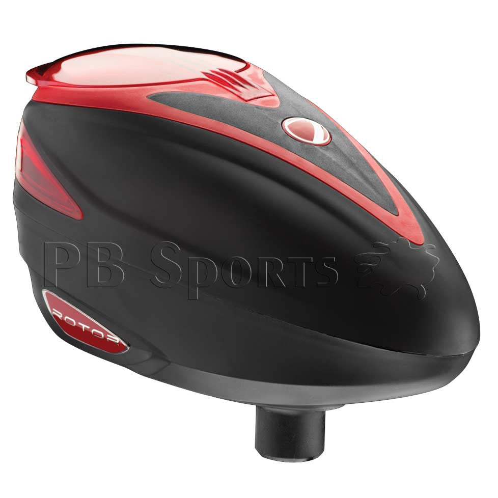 DYE Rotor Paintball Loader - Red - DYE