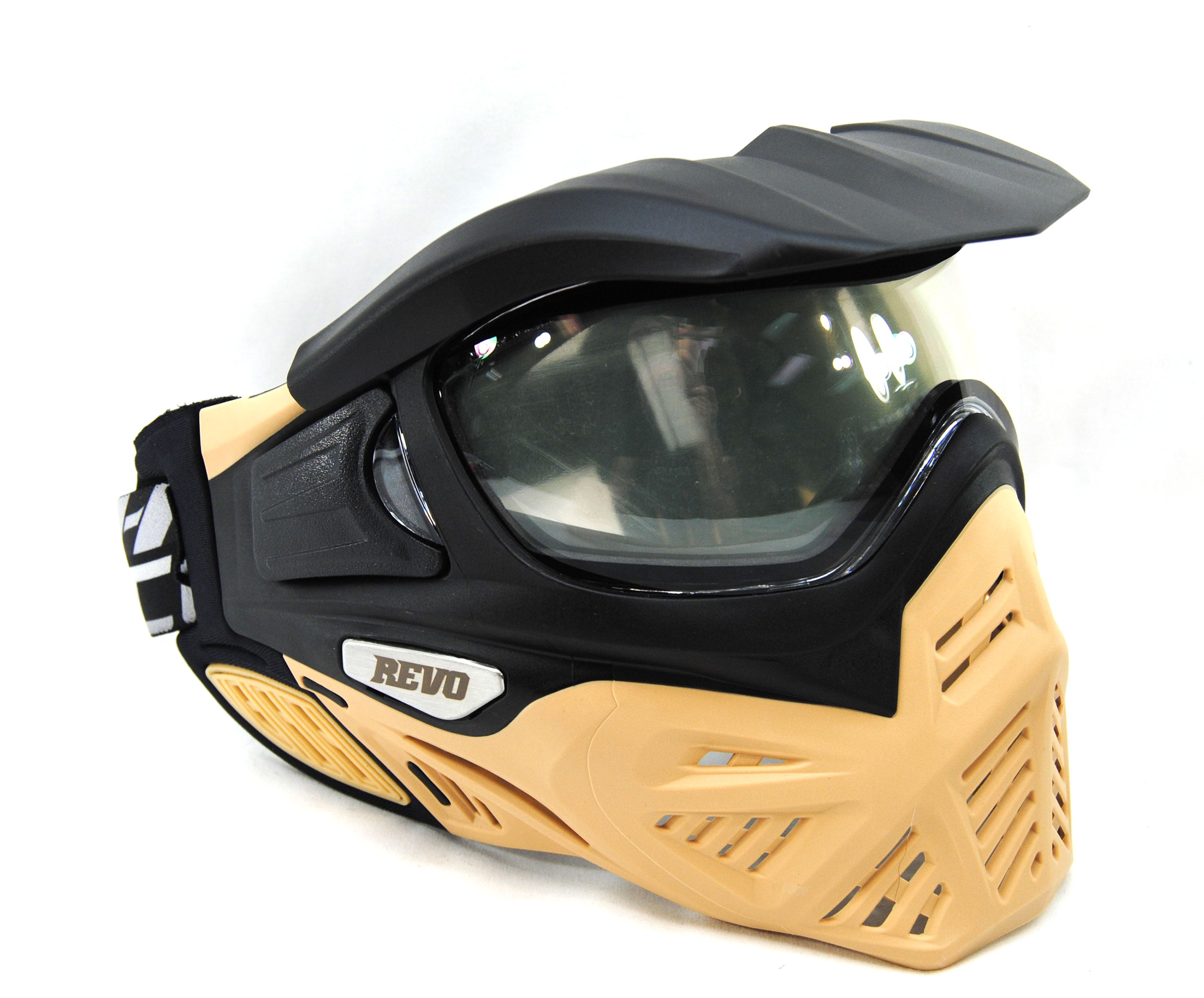 V-Force Grill Paintball Mask Goggle Spangled Hero with Smoke & Clear Lenses  - Bronson