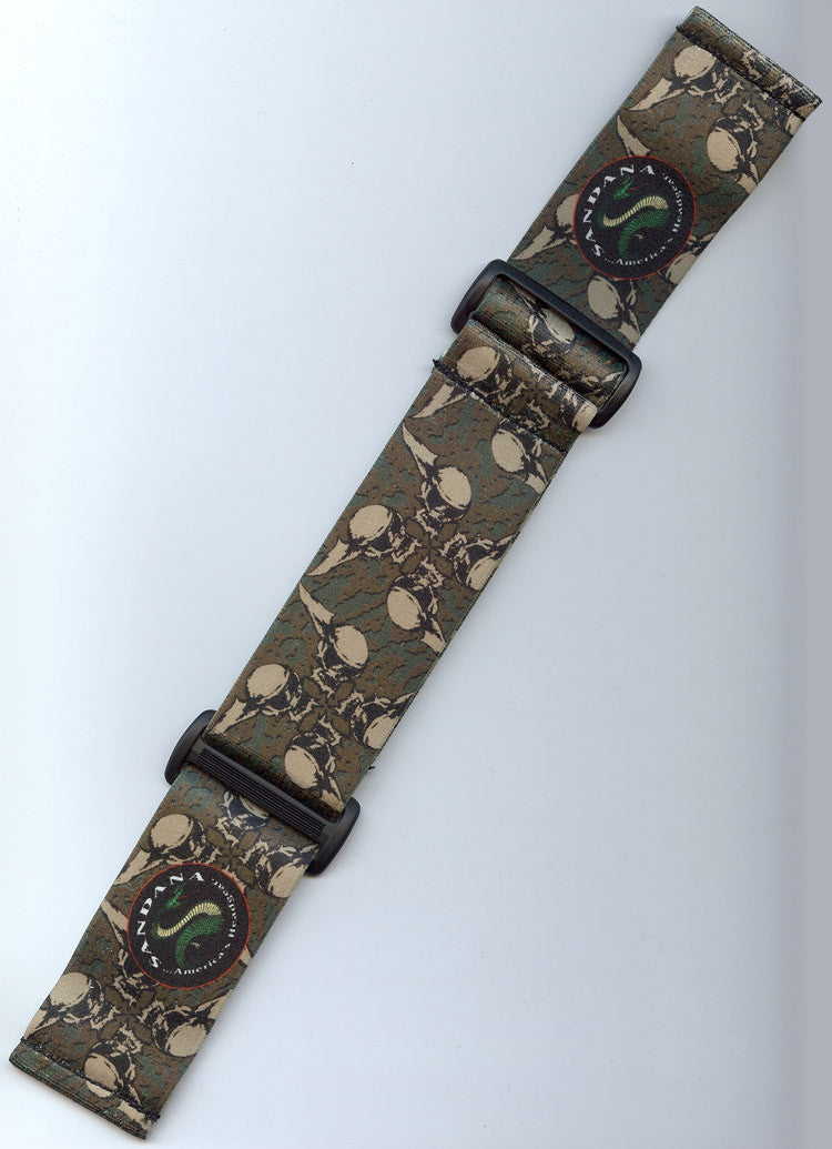 KM Strap - Sandana Flying Skulls - Green - KM
