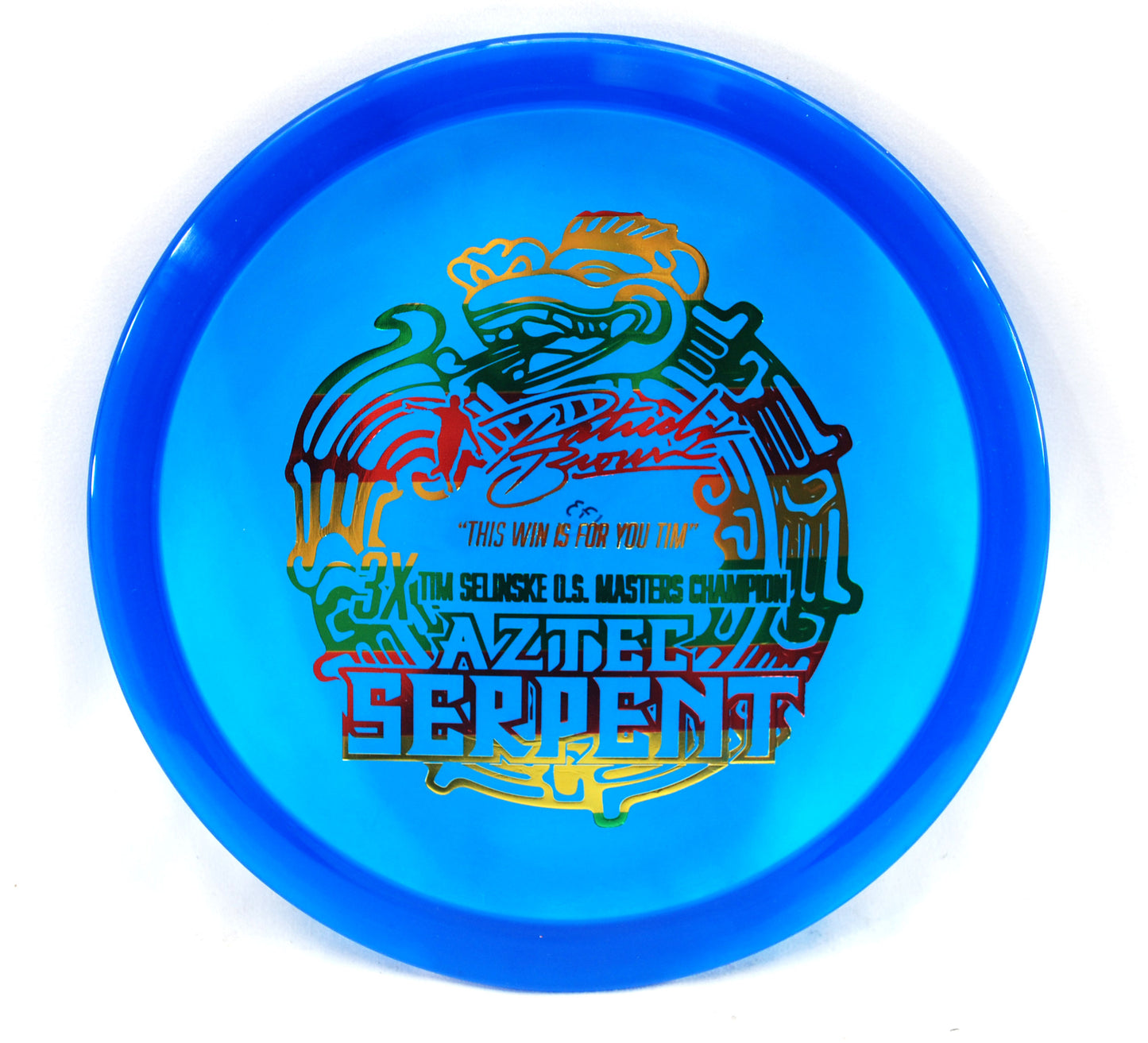 Legacy Discs Aztec Serpent Disc - Tim Selinske Stamp