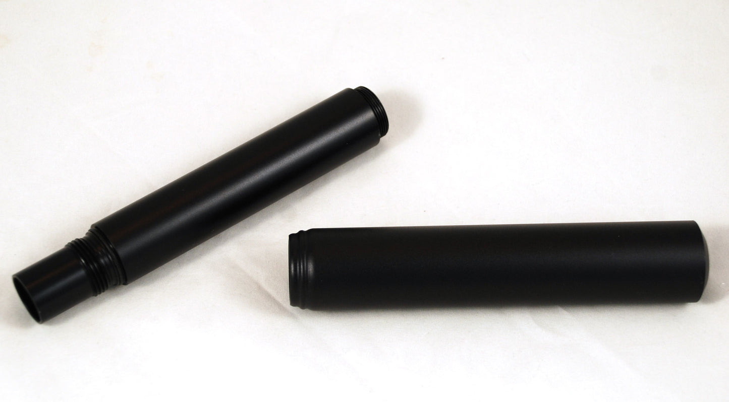 3Skull 6" RECON barrel with threaded Reaper Mock Silencer tip (12" overall) - Spyder - 3Skull