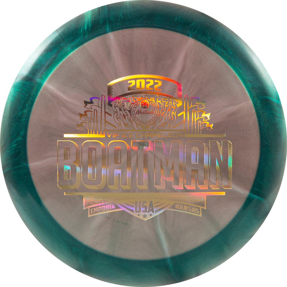 Westside Discs VIP Ice Chameleon Boatman Disc - 2022 Worlds Fundraiser