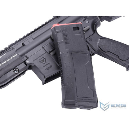 EMG Custom Built Strike Industries Licensed "Sentinel" AR-15 Airsoft AEG Rifle w/ GRIDLOK® LITE Handguard - Black - 8.5" Rail
