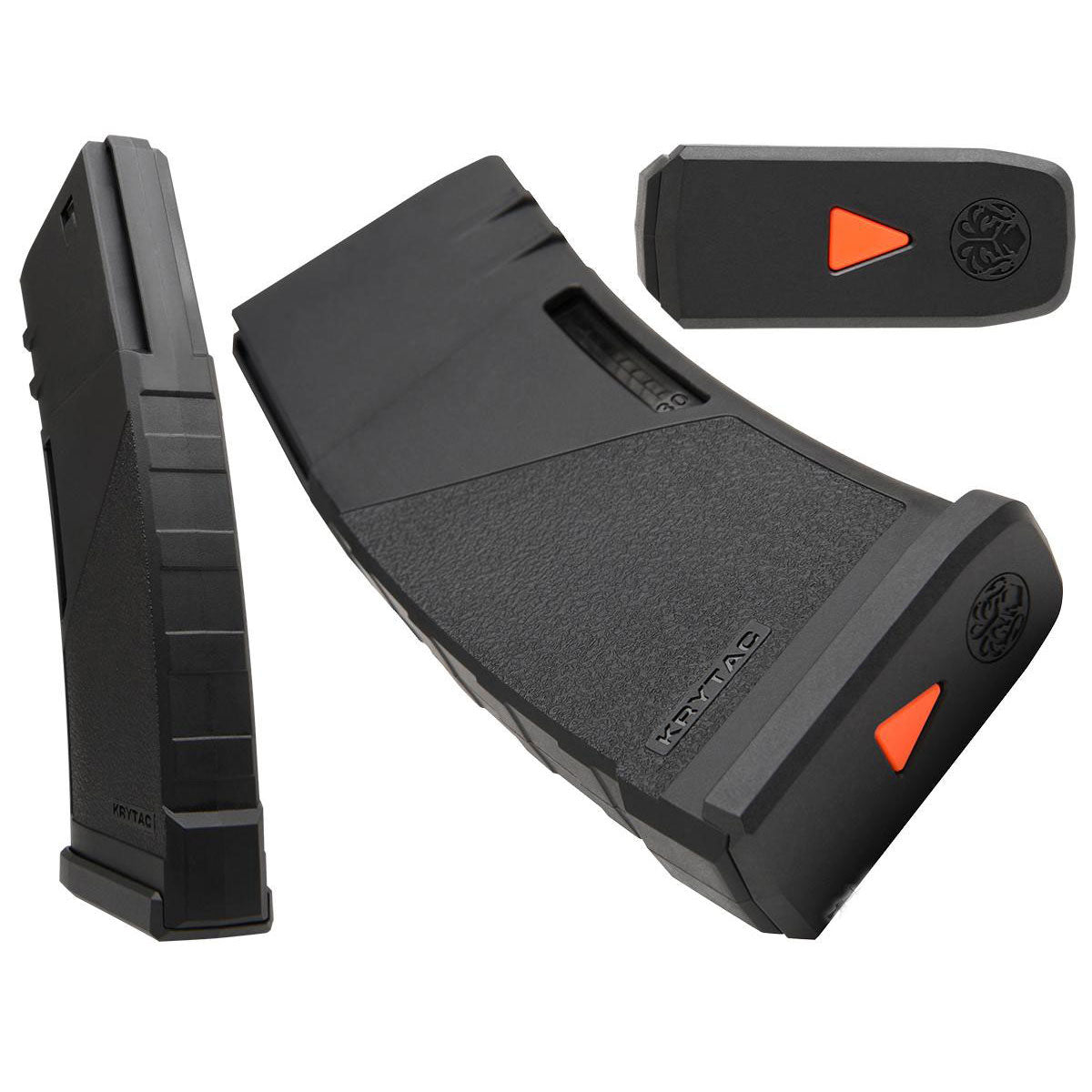 Krytac 150 Round Mid-Cap Airsoft Magazine - Black
