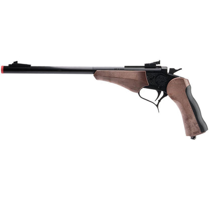 Hwasan Target Non-Blowback Gas Airsoft Pistol - 370mm CO2 - Black