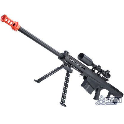 6mmProShop Barrett Licensed M107A1 Bolt Action Powered Airsoft Sniper Rifle