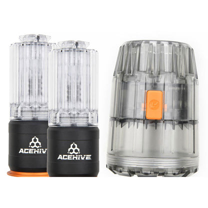 Acetech 40mm "AceHive" Airsoft Gas Grenade Shell - 2x Shell & Spawner Starter Set