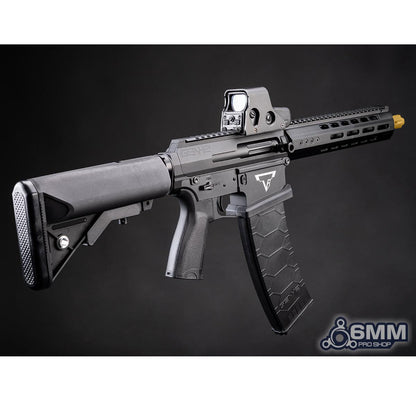 6mmProShop Taran Tactical Innovations x Genesis Arms Licensed "Dracarys" Gen 12 Airsoft AEG Rifle - Black w/MOSFET