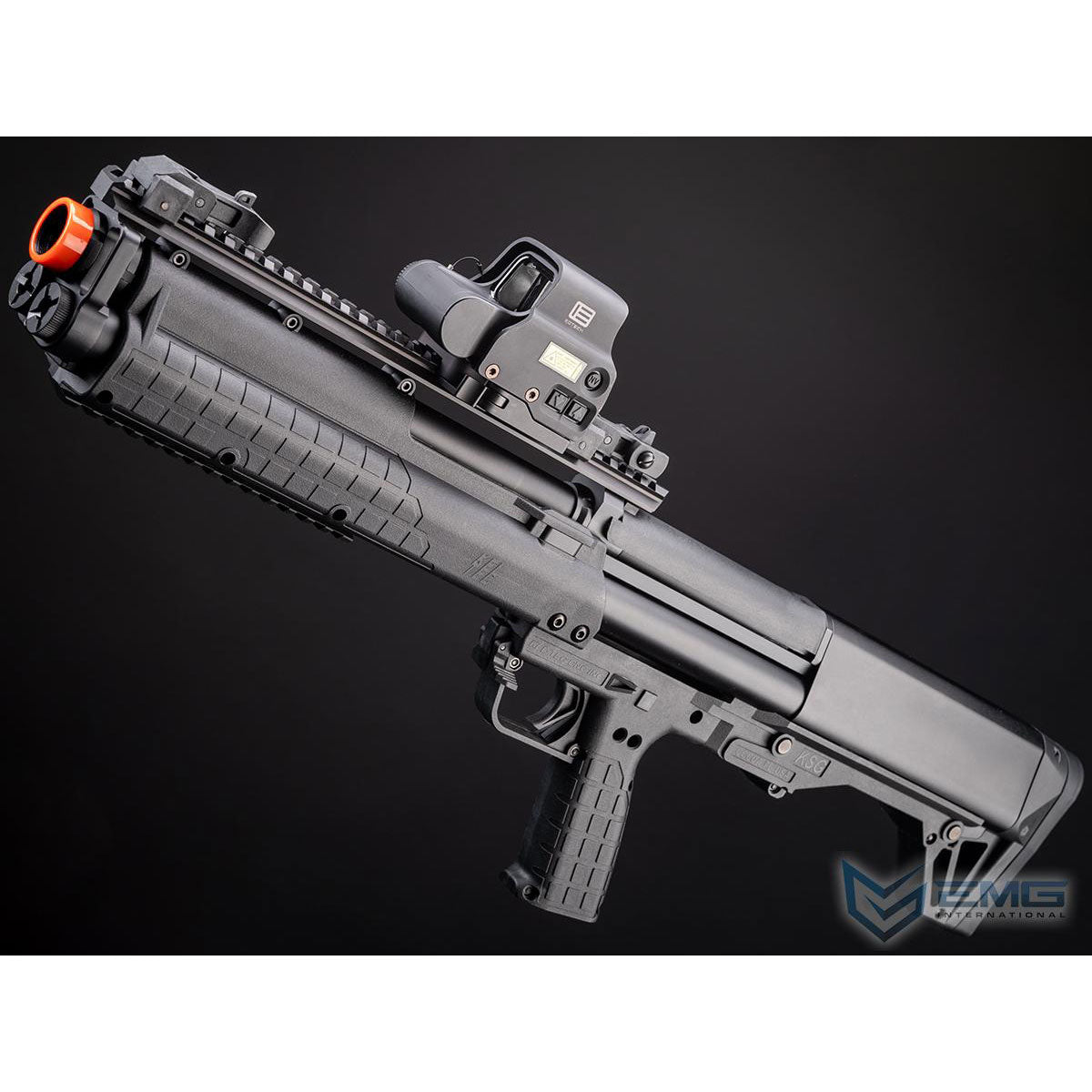 EMG x KelTec Licensed KSG Gas Power Multi-Shot Airsoft Shotgun - Black