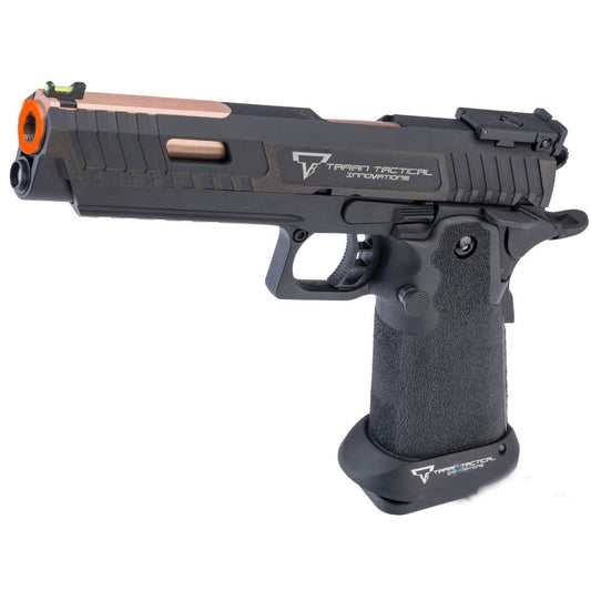 EMG TTI Licensed JW3 2011 Combat Master Airsoft GBB Pistol w/ Custom Island Barrel