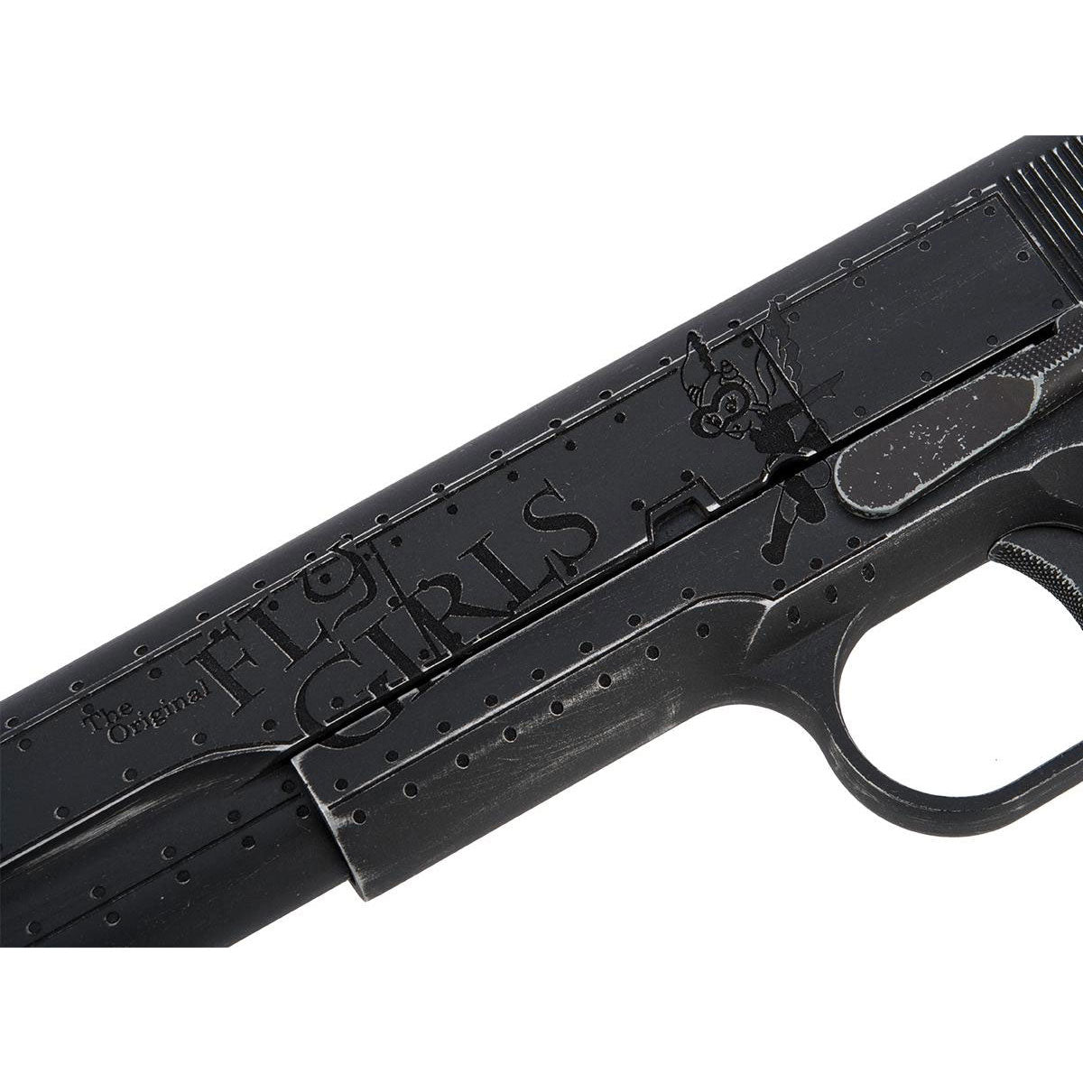 Auto-Ordnance Licensed Custom 1911 Gas Blowback Airsoft Pistol Licensed by Cybergun x AW Customs - Fly Girls