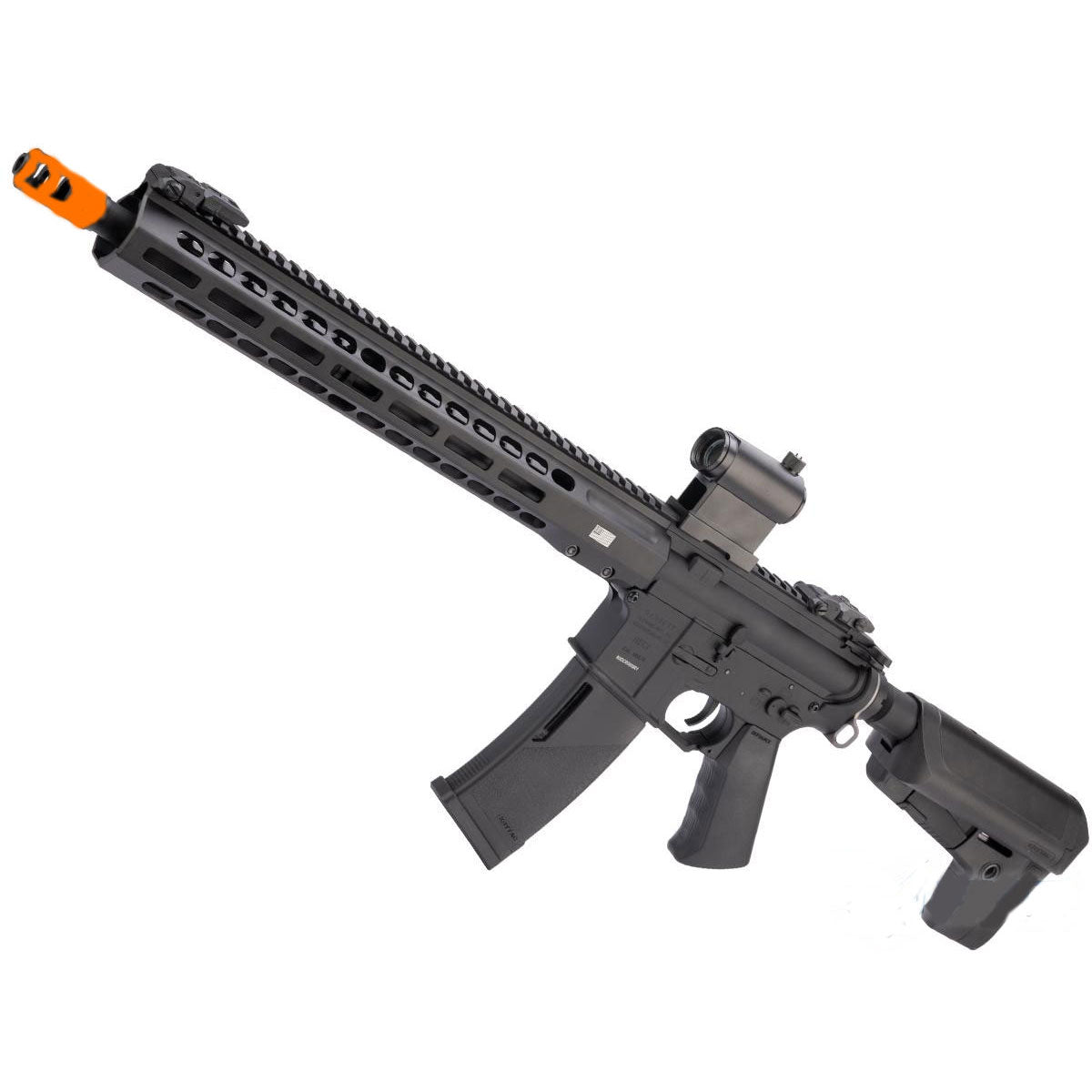 EMG / KRYTAC / BARRETT Firearms REC7 DI AEG Airsoft Training Rifle (Carbine) - Black
