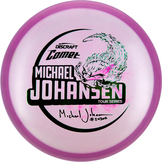 Discraft Michael Johansen Metallic Z Line Comet Golf Disc - 2021 Tour Series
