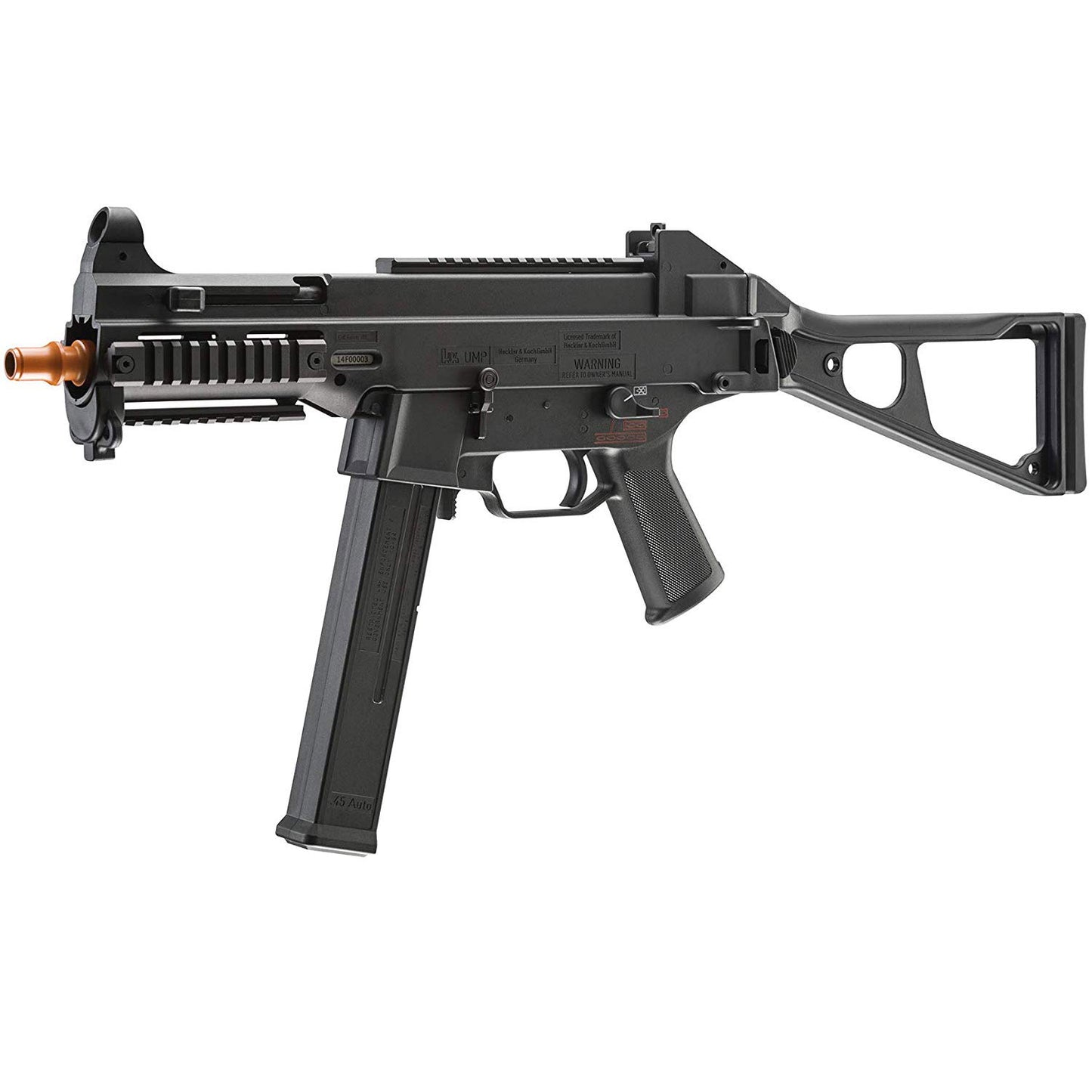 Elite Force H&K UMP .45 Airsoft GBB Gas Blow Back SMG - Black