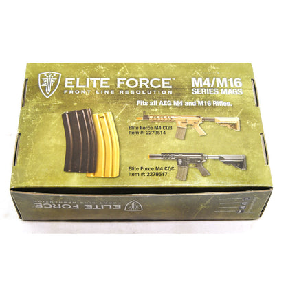Elite Force M4 / M16 140Rd Mid Cap Magazine 10 Pack - Black