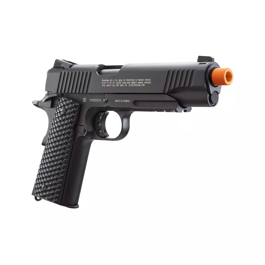 Elite Force 1911 TAC Gen3 CO2 Semi Auto Metal Blowback Airsoft Pistol Black