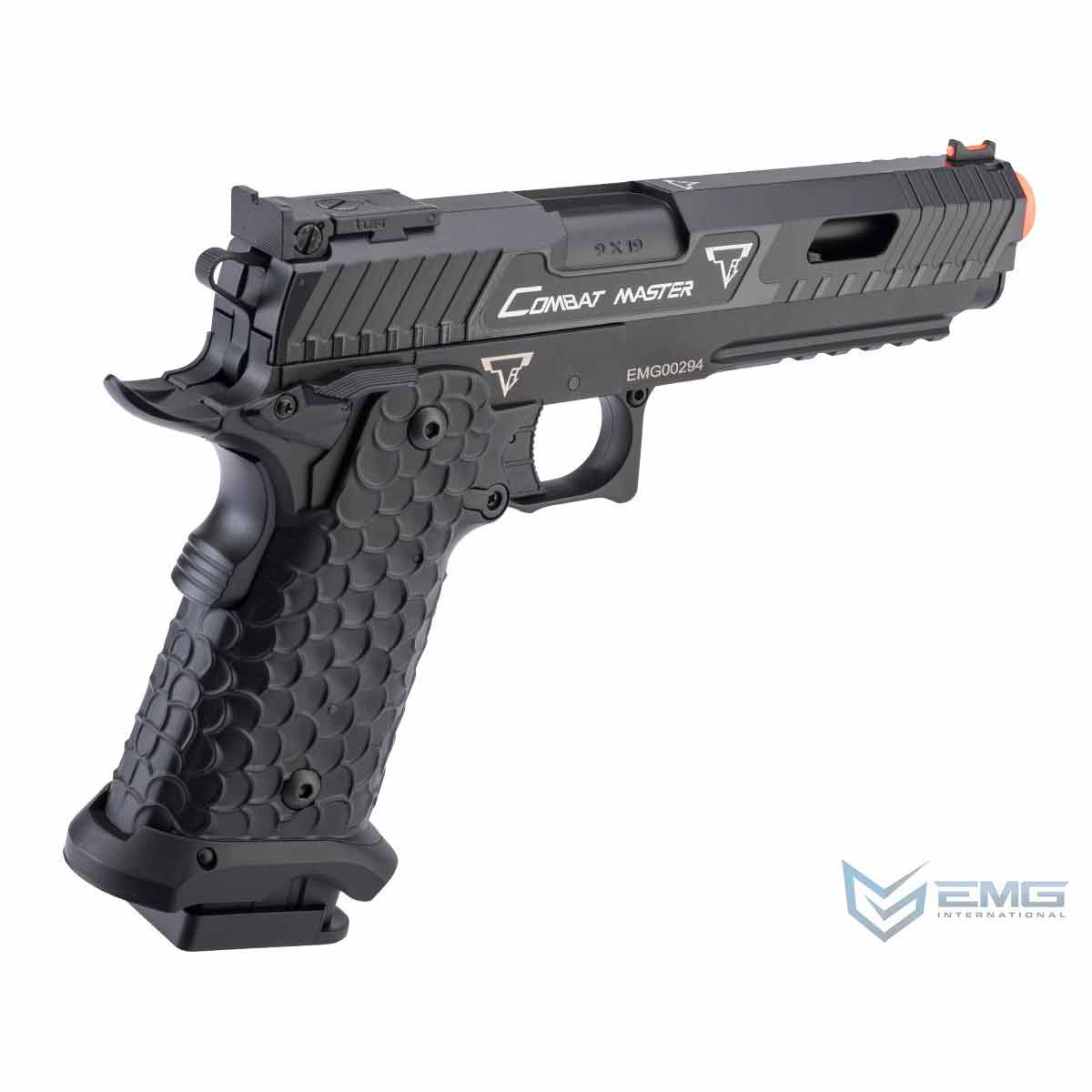 EMG TTI Licensed 2011 Combat Master Full Auto Select Fire Airsoft AEP Pistol with MOSFET Gearbox