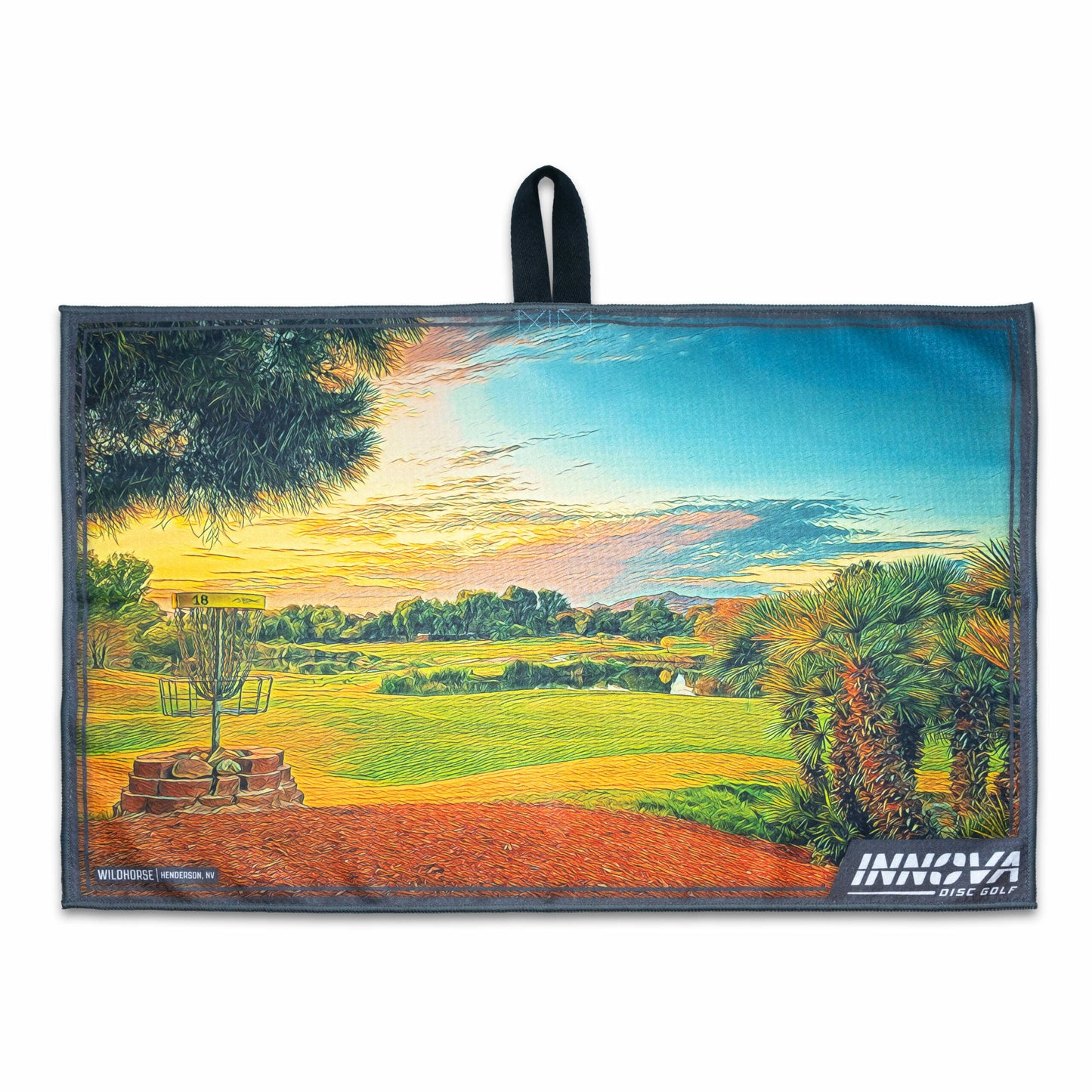 Innova Tour Towel - Black LVC