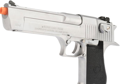 WE-Tech Desert Eagle Full Metal CO2 Gas Blowback Airsoft Pistol - Silver