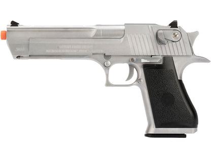 WE-Tech Desert Eagle Full Metal CO2 Gas Blowback Airsoft Pistol - Silver