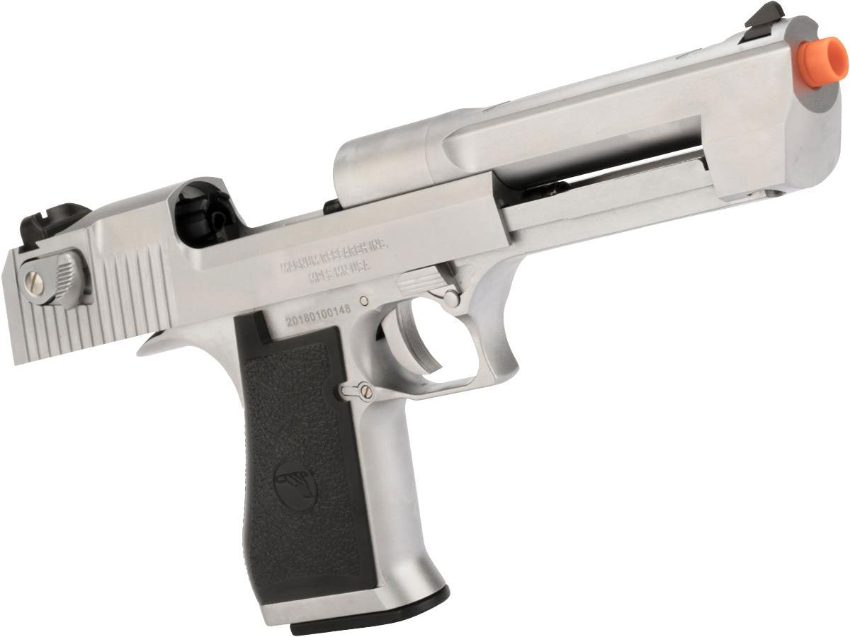 WE-Tech Desert Eagle Full Metal CO2 Gas Blowback Airsoft Pistol - Silver